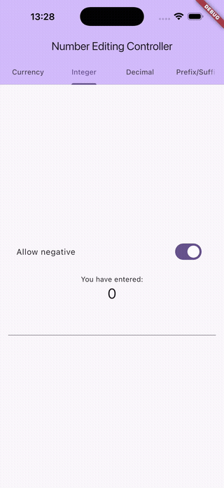Демо форматирования целых чисел