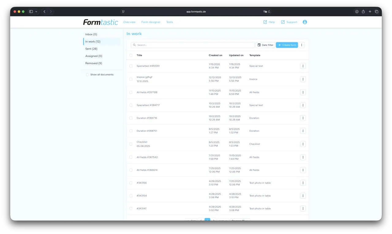 Главный экран