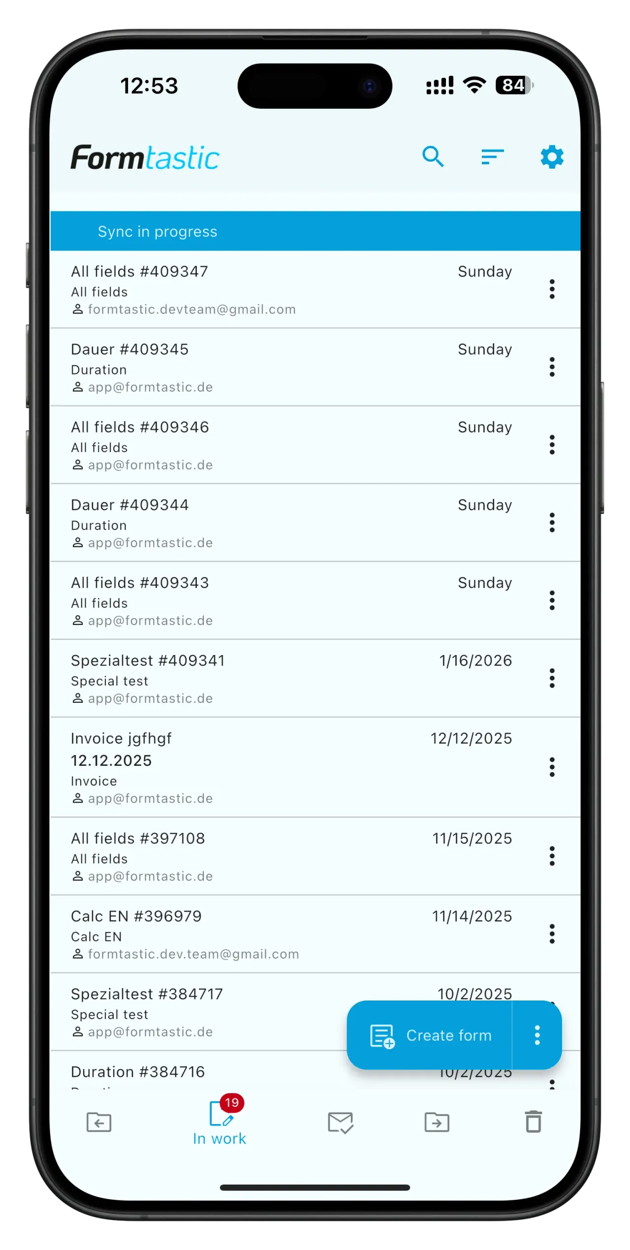 Синхронизация документов